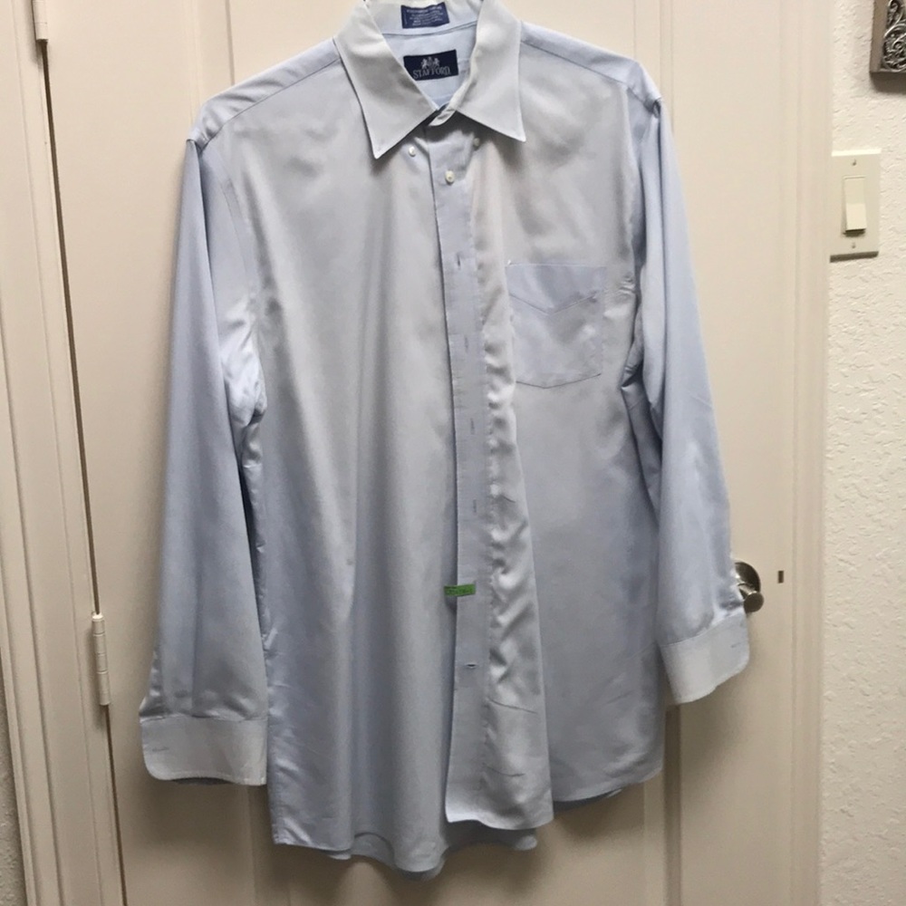 Stafford light blue dress shirt